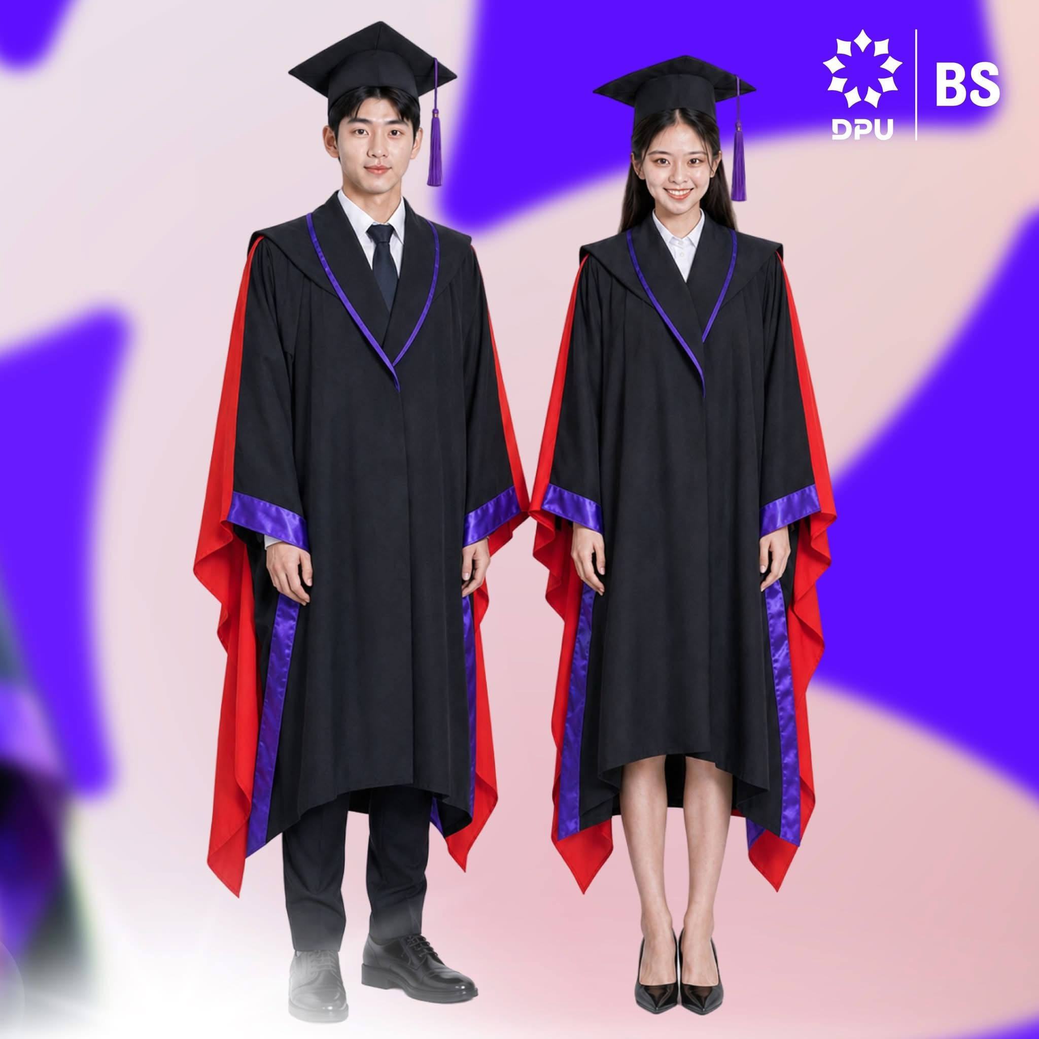 博仁大学学位服全新亮相｜泰国知名品牌Asava参与DPU毕业服设计